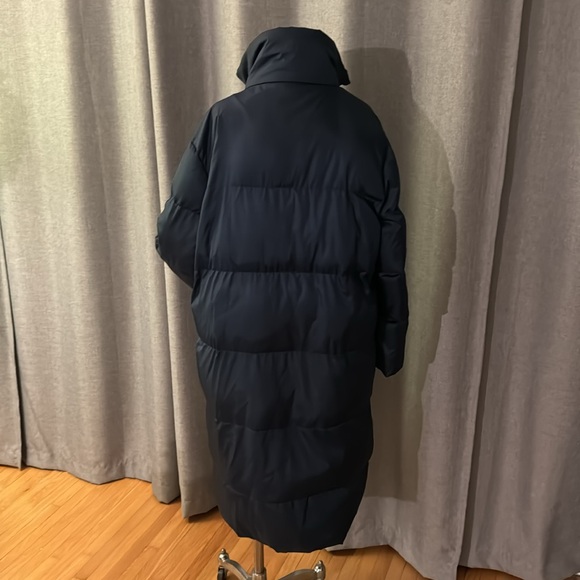Kappa woman’s navy coat / parka in navy blue - Picture 4 of 6